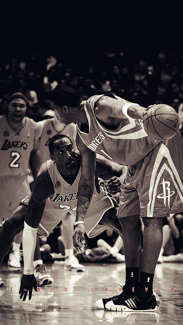 魔术时期麦迪扣篮壁纸,麦迪最霸气单手持球壁纸