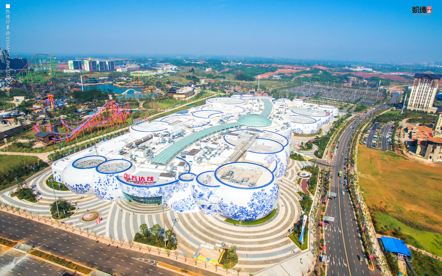 高空南昌美景照片,南昌万达乐园分布图