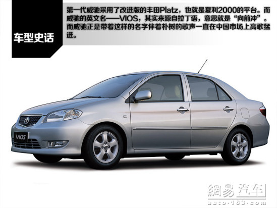 试驾丰田威驰,丰田威驰历史文化