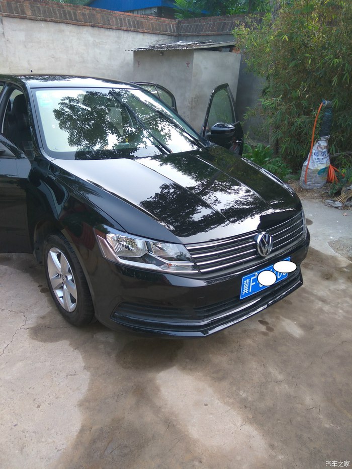 朗逸1.5t黑色提车,2022款朗逸1.5自动舒适版提车作业