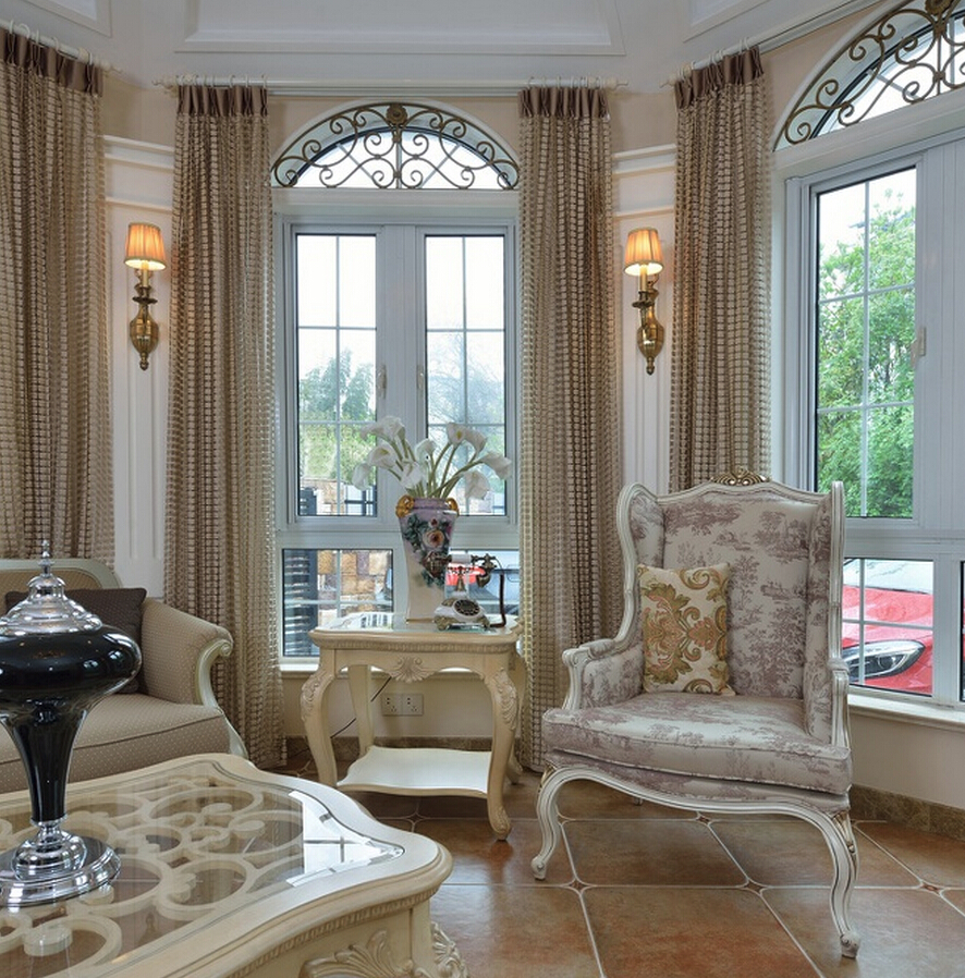 跃层280欧式装修效果图,280平大平层欧式装修效果图