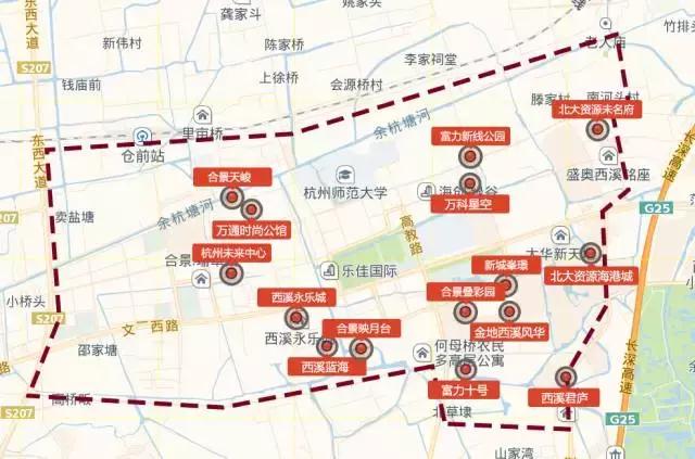 杭州万科西庐2015年各楼盘价格,杭州滨江区各楼盘二手房价一览表