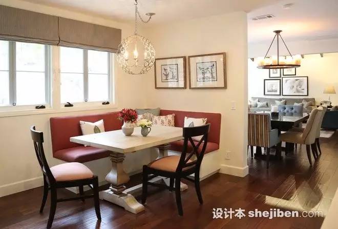 卡座小餐厅精致实用,餐厅空间最好的卡座