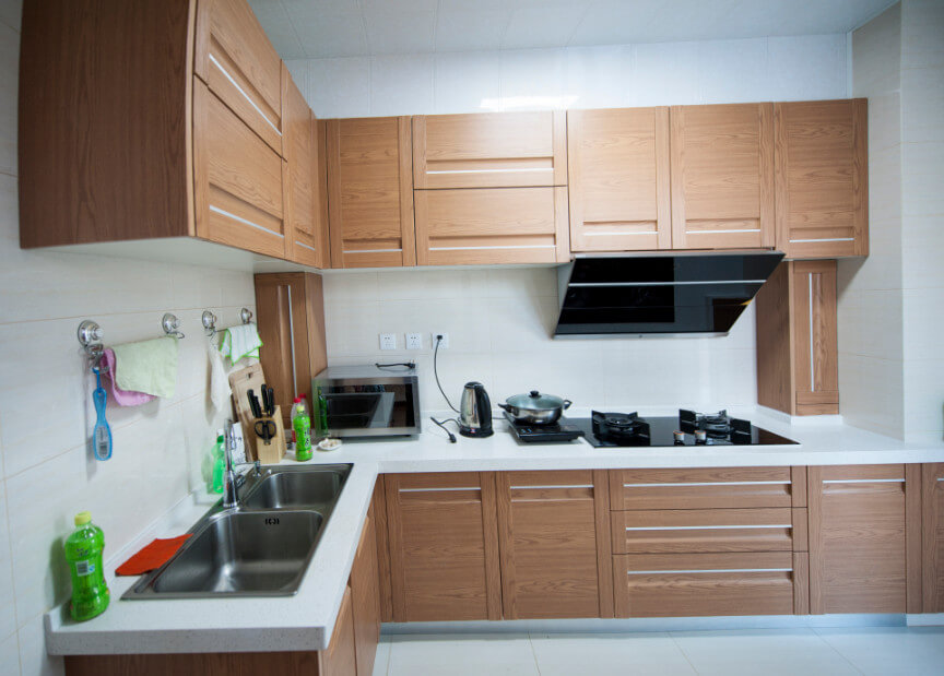 木质橱柜发霉发黑腐烂怎么处理,大理石橱柜发霉如何消除异味