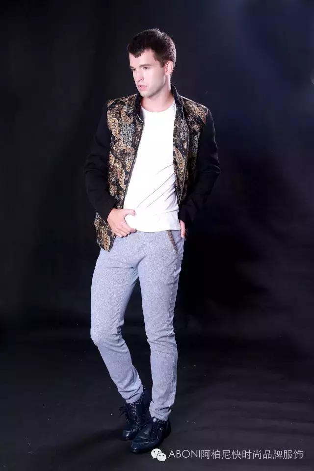 ABONI时尚男装每个瞬间都充满魅力演绎非凡穿衣品味原