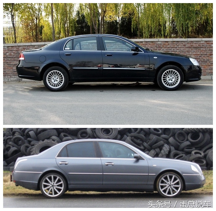 出自同一个平台的汽车,同一元素设计