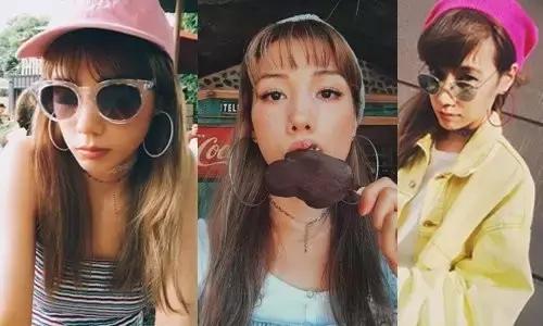 泫雅gd镜面,泫雅同款双c耳钉