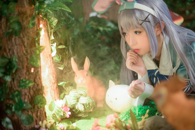 香风智乃兔子,香风智乃cos如何穿