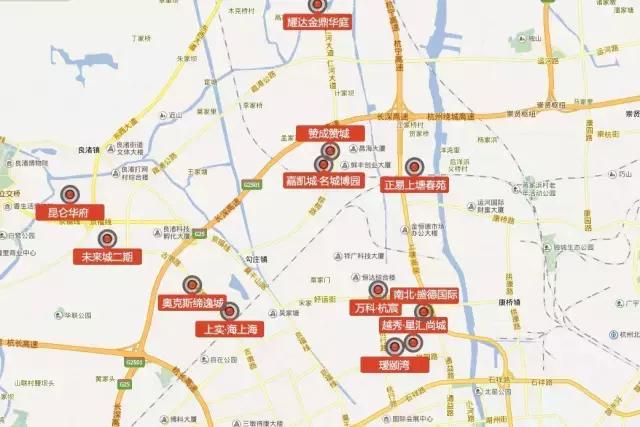 杭州万科西庐2015年各楼盘价格,杭州滨江区各楼盘二手房价一览表