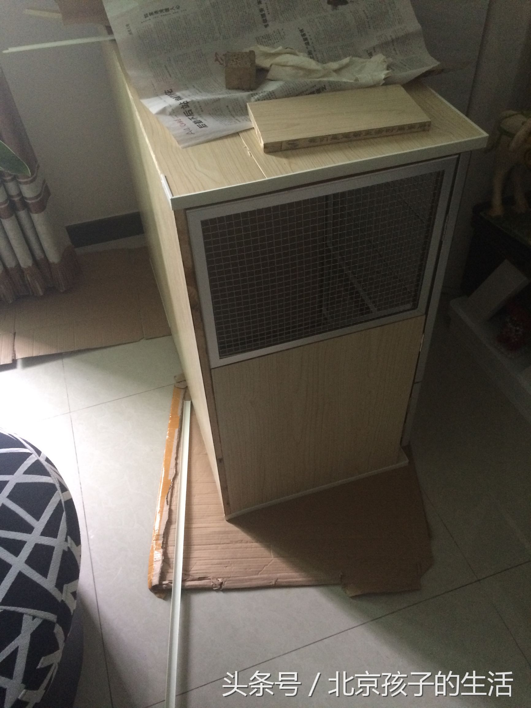 龙猫笼子diy设计图,制作龙猫笼