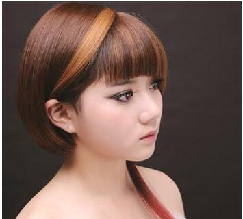 中年短发烫发沙宣妈妈款,短发沙宣烫发排杠教程