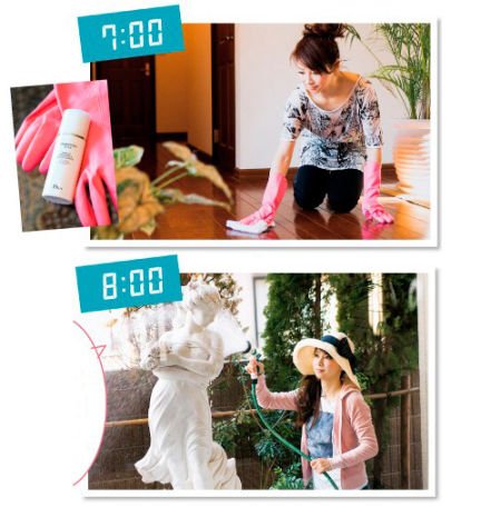 日本不老仙妻水谷雅子的秘诀,日本不老仙妻水谷雅子一天生活