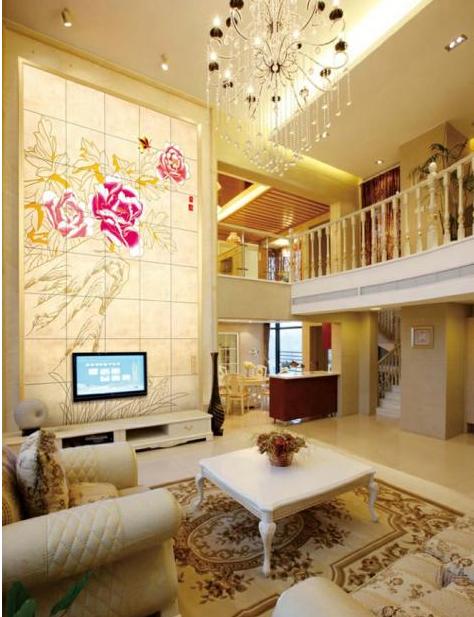 石纹砖的电视背景墙,这才叫隐形门电视背景墙