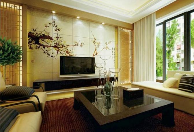 石纹砖的电视背景墙,这才叫隐形门电视背景墙