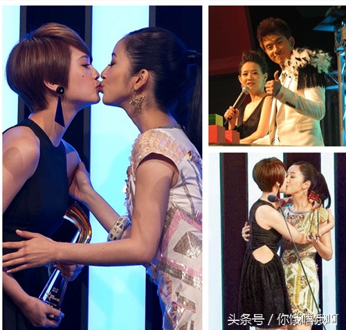 演艺圈最激烈的同性之吻范冰冰、刘晓庆激吻导演