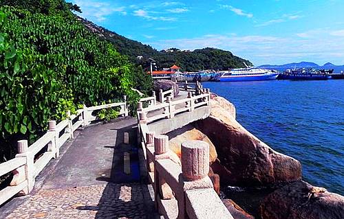 外伶仃岛岸边钓点,外伶仃岛钓鱿鱼钓点