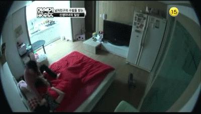 韩国幼婴女起床生活全靠男友除毛换卫生巾男友还准备结婚！