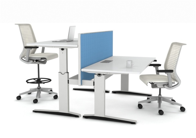 站着办公电脑桌,站着办公可升降电脑桌