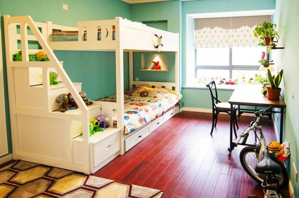 二胎家庭儿童床怎么选,双层儿童床怎么放