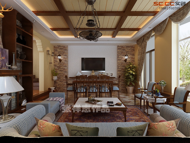 银盛泰德郡效果图,银盛泰德郡四房