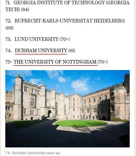 官方最新：2016-2017年QS世界大学排名Top100！