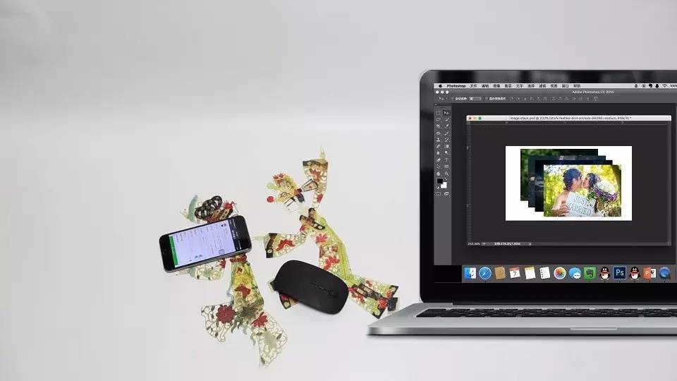 在photoshop中如何打开两张图片,photoshop怎样创建有图像的图层