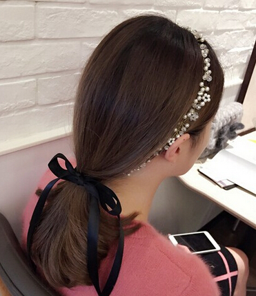 韩国蝴蝶发饰最流行款,韩国发饰简单精致高级