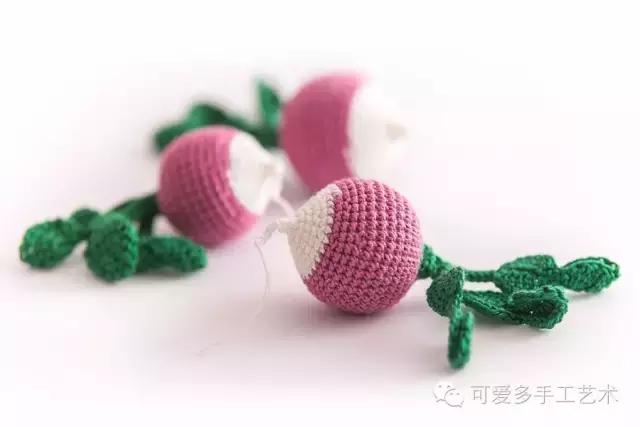 毛线编织蔬菜大全图解,手残党学会的毛线编织小技巧
