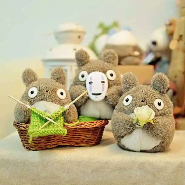 控制不住啦，被这些龙猫礼物萌一脸血~