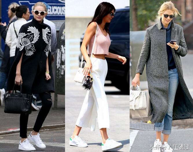 秋冬日系小白鞋怎么搭配,秋冬必备的一双百搭鞋