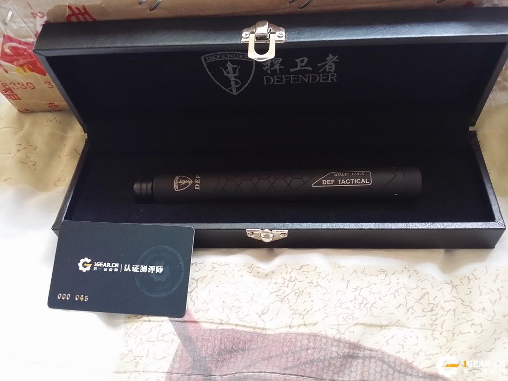 捍卫者机械甩棍,弘安机械棍使用感受