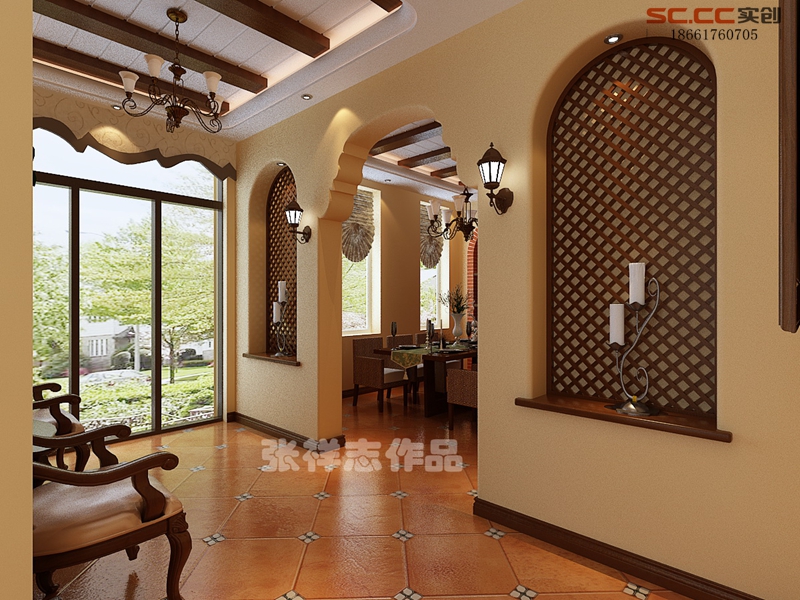 银盛泰德郡效果图,银盛泰德郡四房