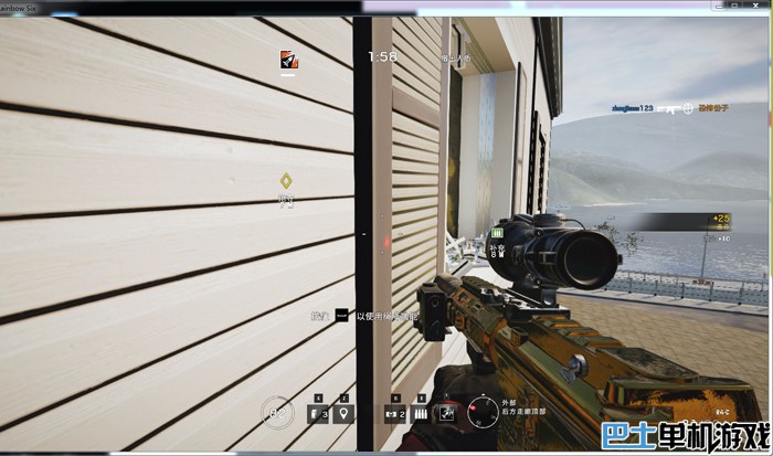 彩虹六号*攻围**孤狼别墅快速刷声望技巧