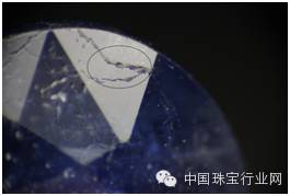 宝石蓝气泡鉴定方法,合成星光蓝宝石鉴定