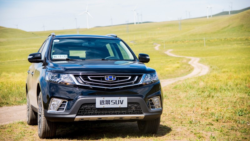 2016款1.3吉利远景suv试驾,吉利远景suv2018年新款试驾