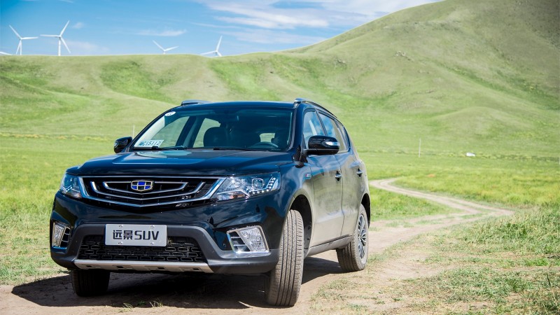 2016款1.3吉利远景suv试驾,吉利远景suv2018年新款试驾