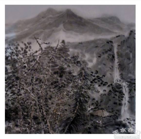 天水市书法家协会副主席成友文艺术简历及作品,图