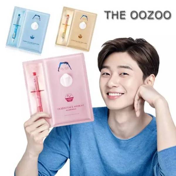 一款韩国蓝色包装的面膜,超火的两款面膜测评