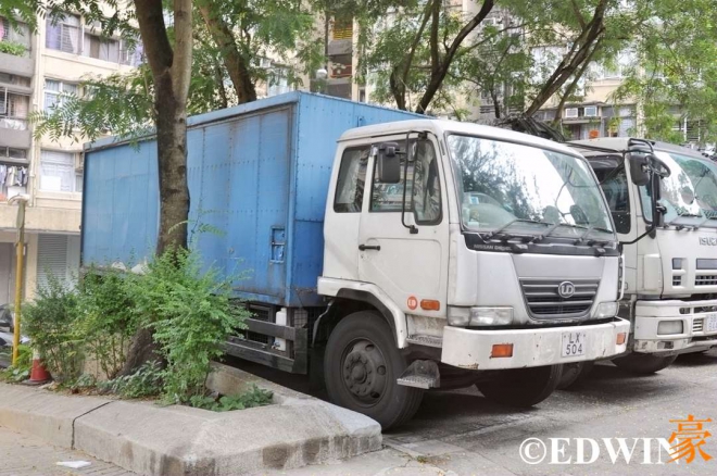 香港街头的国产卡车,香港街头卡车大全