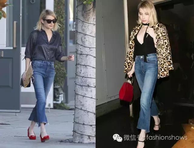 藏青色复古慵懒风套装裤子,秋冬流行趋势裤子