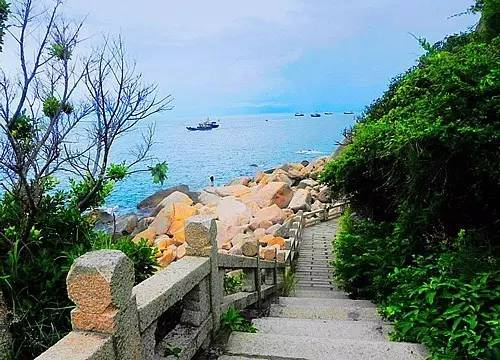 外伶仃岛岸边钓点,外伶仃岛钓鱿鱼钓点