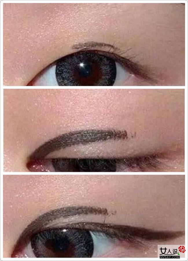 画眼线教程新手胶笔单眼皮,单眼皮画眼线眼影教程视频