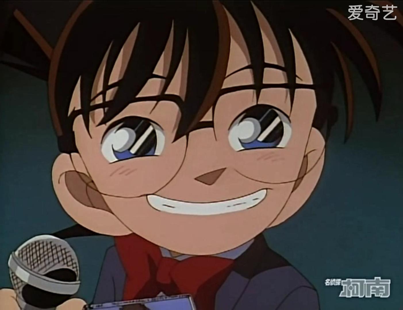 柯南搞笑视频别开腔,唱歌时的柯南