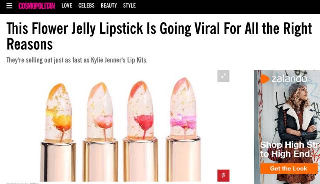 一支国产“最美唇膏”刷爆欧美网红圈，这个看颜值的世界