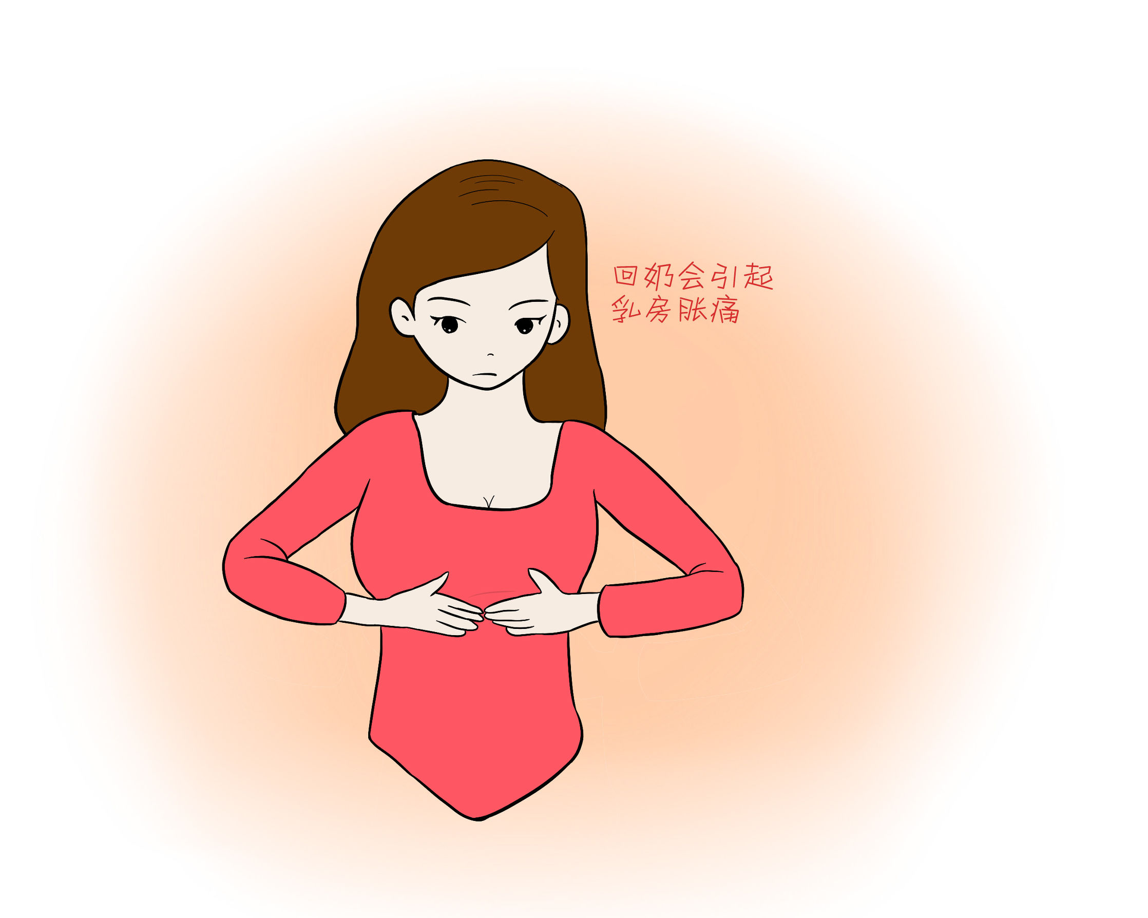 回奶怎么不疼,回奶不当容易得什么病