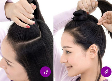 上窄下宽脸适合什么发型马尾辫,适合长脸女生的高马尾发型编发