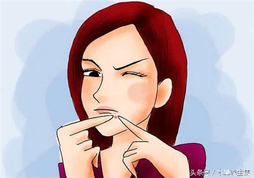 来大姨妈脸上起痘痘怎么办,痘痘来了