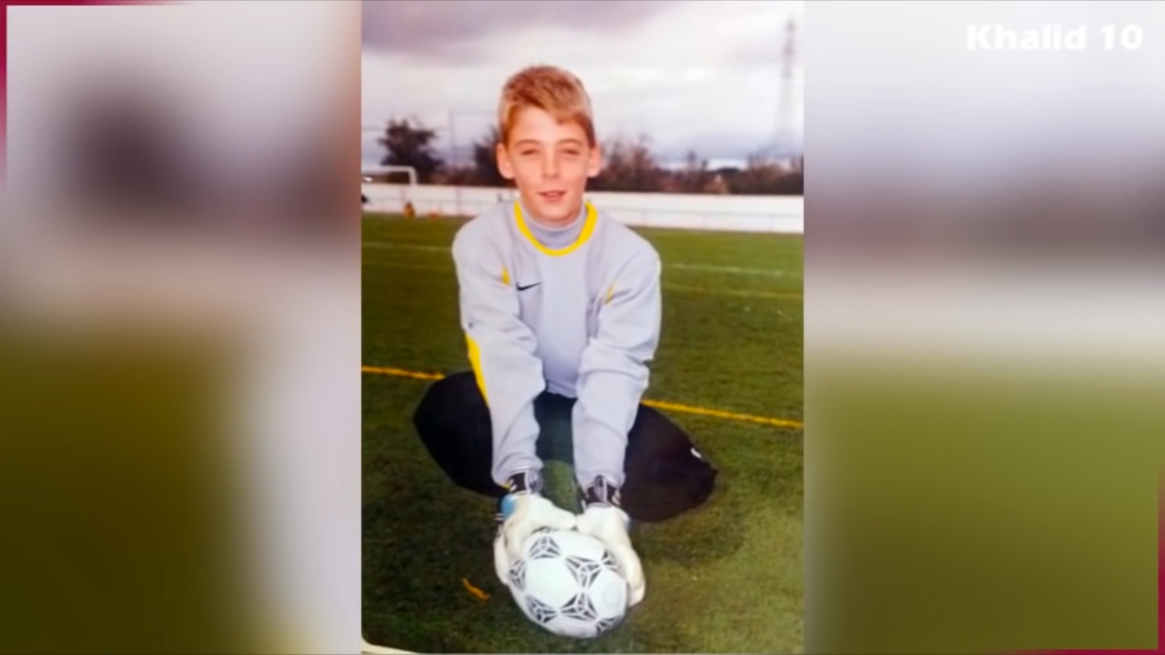 足球明星小时候视频,足球明星小时候和长大后的照片