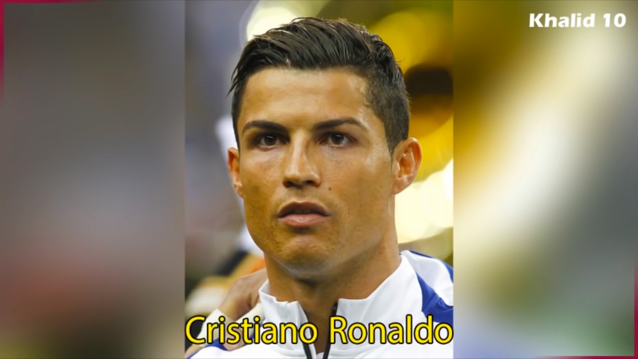 足球明星小时候视频,足球明星小时候和长大后的照片