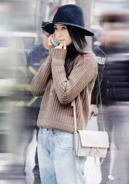 高圆圆带火的包包,高圆圆牛皮小包